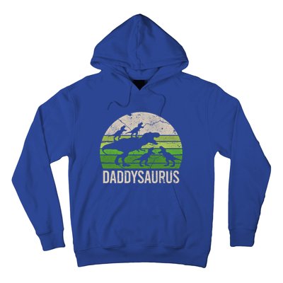 Daddy Dinosaur Gift Daddysaurus Rex 4 Cool Gift Cool Gift Hoodie