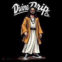 Divine Drip Gen Z Slang He Is Rizzen Funny Jesus Meme .Png Short Acrylic Beanie