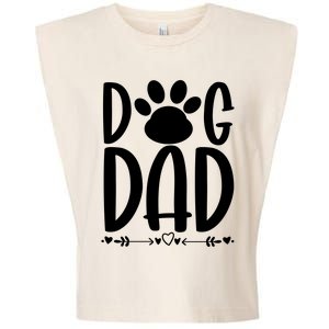 Dog Dad Gift Garment-Dyed Women's Muscle Tee