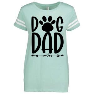 Dog Dad Gift Enza Ladies Jersey Football T-Shirt