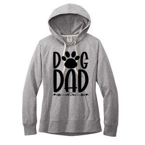 Dog Dad Gift Women's Fleece Hoodie