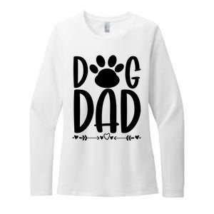 Dog Dad Gift Womens CVC Long Sleeve Shirt