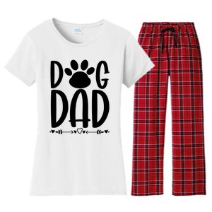 Dog Dad Gift Women's Flannel Pajama Set