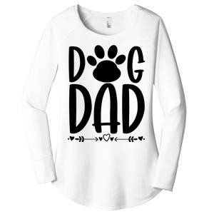 Dog Dad Gift Women's Perfect Tri Tunic Long Sleeve Shirt