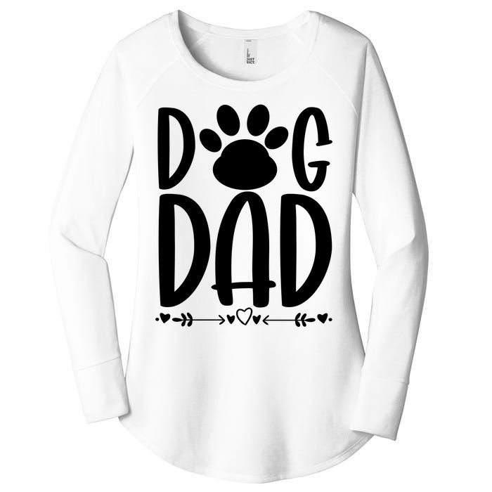 Dog Dad Gift Women's Perfect Tri Tunic Long Sleeve Shirt