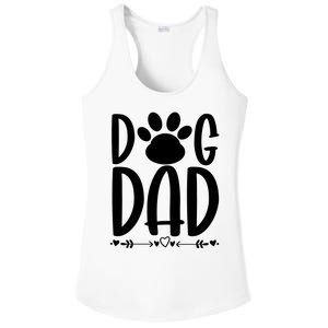 Dog Dad Gift Ladies PosiCharge Competitor Racerback Tank