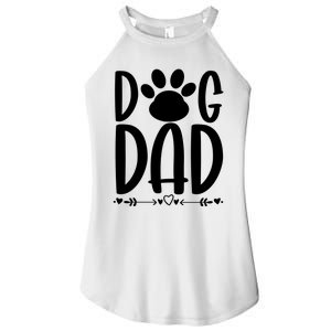 Dog Dad Gift Women's Perfect Tri Rocker Tank