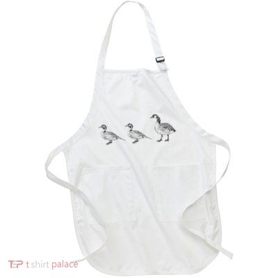 Duck Duck Goose Game Witty Teacher Hunter Full-Length Apron With Pockets