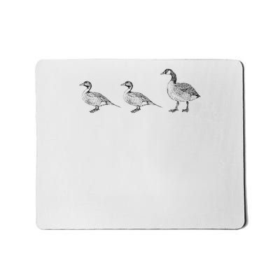 Duck Duck Goose Game Witty Teacher Hunter Mousepad