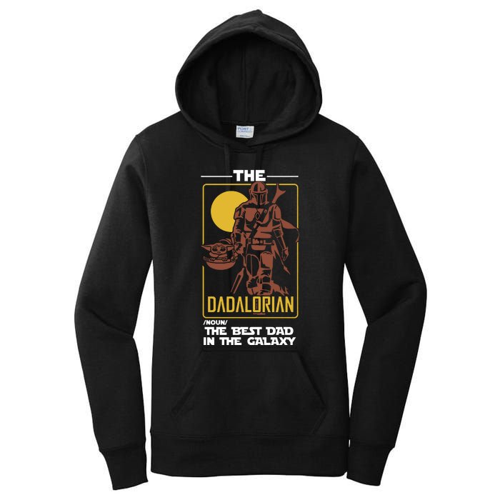 Dadalorian Dad Gift Father's Day Gift For Dad Father's Day Gift Women's Pullover Hoodie