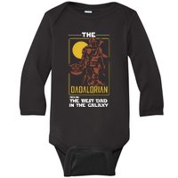 Dadalorian Dad Gift Father's Day Gift For Dad Father's Day Gift Baby Long Sleeve Bodysuit