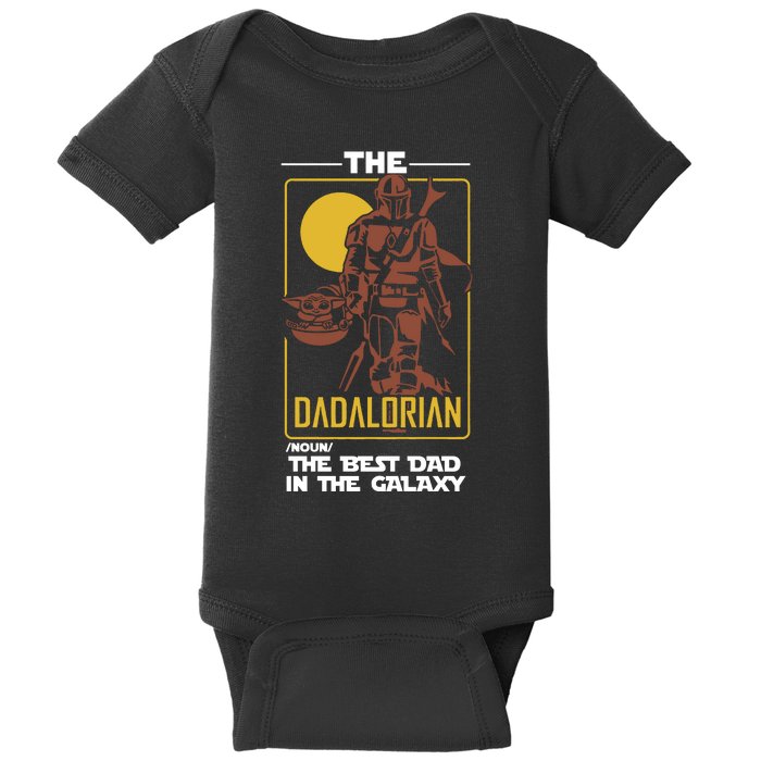 Dadalorian Dad Gift Father's Day Gift For Dad Father's Day Gift Baby Bodysuit