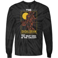 Dadalorian Dad Gift Father's Day Gift For Dad Father's Day Gift Tie-Dye Long Sleeve Shirt