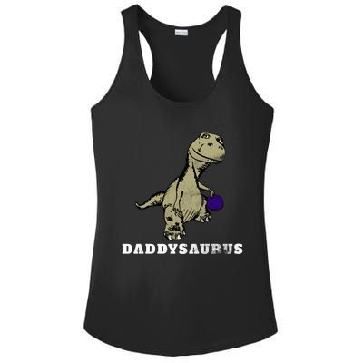 Dinosaur Daddysaurus Gift Ladies PosiCharge Competitor Racerback Tank