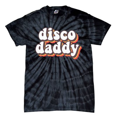 Disco Daddy Groovy Retro Hippie 70s Disco Outfits Tie-Dye T-Shirt