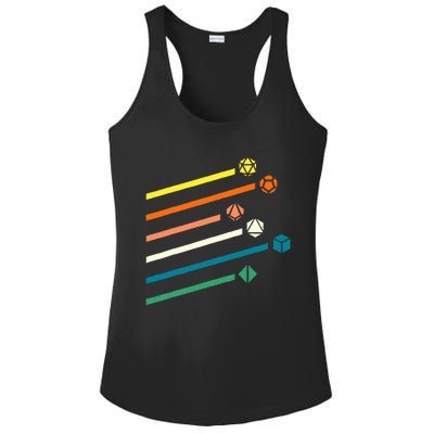 Dnd Dice Gamer Ladies PosiCharge Competitor Racerback Tank