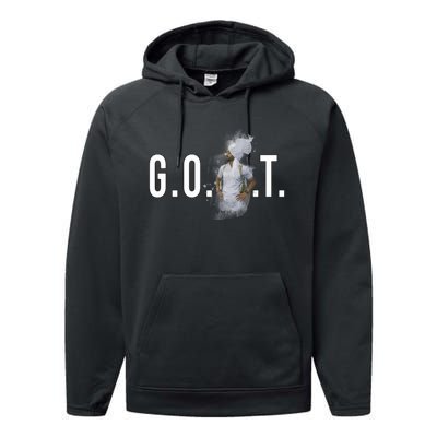 Diljit Dosanjh G.O.A.T. Punjabi Singer Desi Apparel Performance Fleece Hoodie