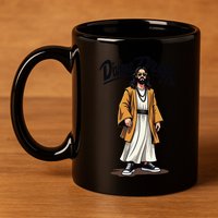 Divine Drip Gen Z Slang Funny Jesus Meme Design .Png 11oz C Handle Ceramic Mug