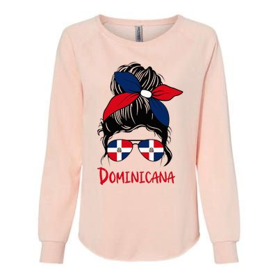 Dominicana Dominican Girl Republica Dominicana Republic Womens California Wash Sweatshirt