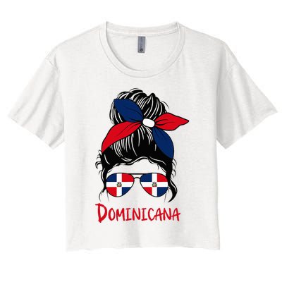 Dominicana Dominican Girl Republica Dominicana Republic Women's Crop Top Tee