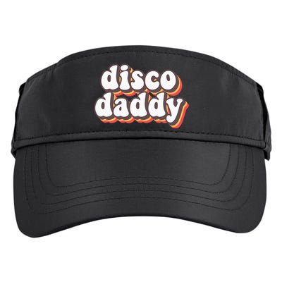 Disco Daddy Groovy Retro Hippie 70s Disco Outfits For Men Adult Drive Performance Visor