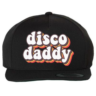 Disco Daddy Groovy Retro Hippie 70s Disco Outfits For Men Wool Snapback Cap