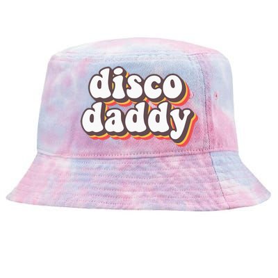 Disco Daddy Groovy Retro Hippie 70s Disco Outfits For Men Tie-Dyed Bucket Hat