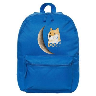 Dogecoin Doge Hodler Trader Dogecoin Moon 16 in Basic Backpack