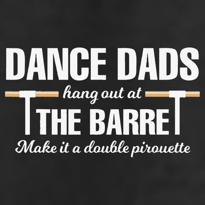 Dance Dads Hang Out At The Barre Funny Proud Dad Adult Drive Performance Visor