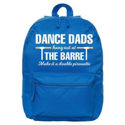 Dance Dads Hang Out At The Barre Funny Proud Dad 16 in Basic Backpack