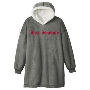 Diva Demonic Halloweenie Vi Hooded Wearable Blanket