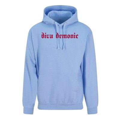 Diva Demonic Halloweenie Vi Unisex Surf Hoodie