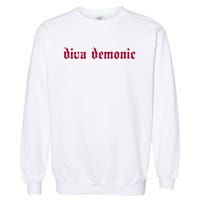 Diva Demonic Halloweenie Vi Garment-Dyed Sweatshirt