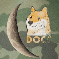 Dogecoin Doge Hodler Trader Dogecoin Moon Legacy Tie Dye Trucker Hat