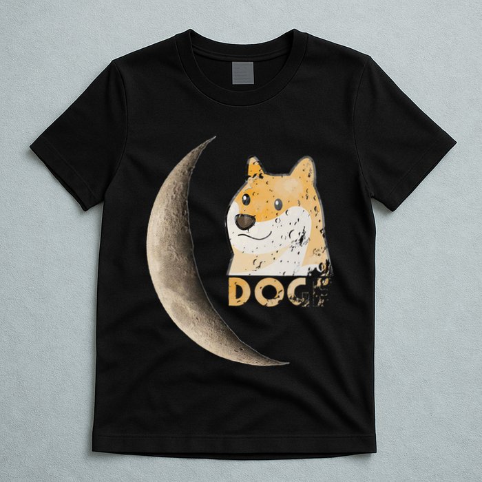 Dogecoin Doge Hodler Trader Dogecoin Moon T-Shirt