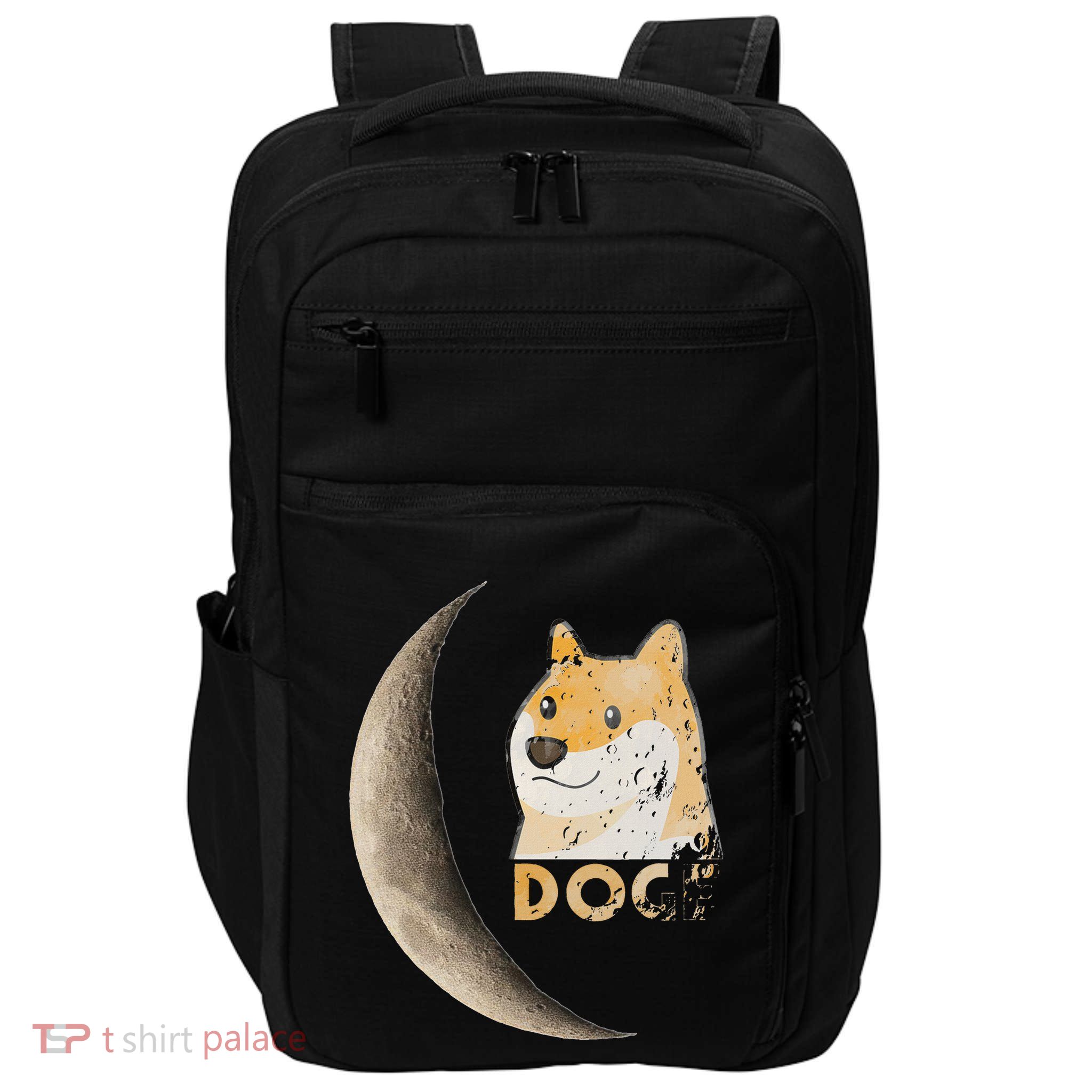 Dogecoin Doge Hodler Trader Dogecoin Moon Impact Tech Backpack
