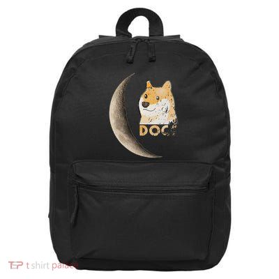 Dogecoin Doge Hodler Trader Dogecoin Moon 16 in Basic Backpack