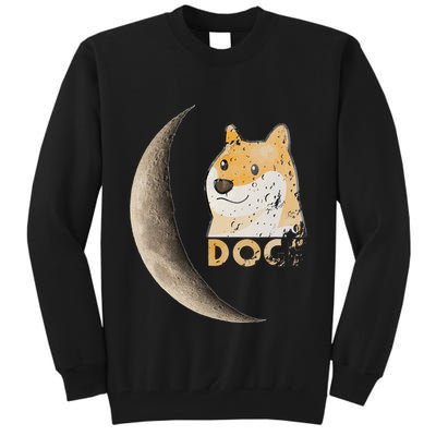 Dogecoin Doge Hodler Trader Dogecoin Moon Tall Sweatshirt