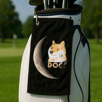 Dogecoin Doge Hodler Trader Dogecoin Moon Golf Towel