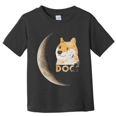 Dogecoin Doge Hodler Trader Dogecoin Moon Toddler T-Shirt