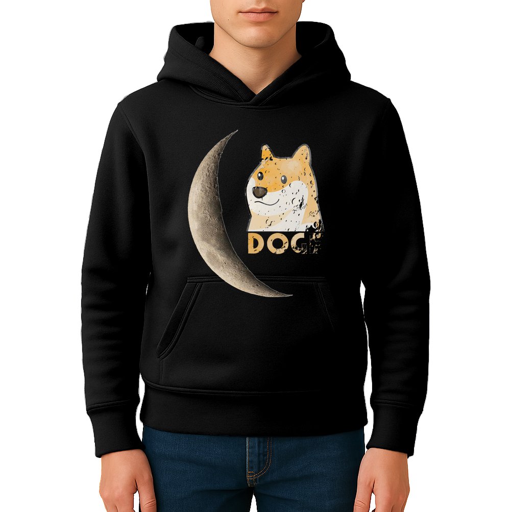 Dogecoin Doge Hodler Trader Dogecoin Moon Kids Hoodie