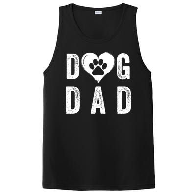 Dog Dad Happy FatherS Day Dog Lover Puppy Dad Dog Daddy Loving Dad Dog Parent PosiCharge Competitor Tank