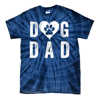 Dog Dad Happy FatherS Day Dog Lover Puppy Dad Dog Daddy Loving Dad Dog Parent Tie-Dye T-Shirt