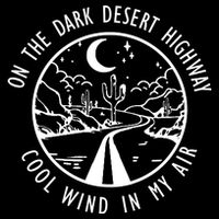 Dark Desert Highway Cool Wind In My Hair Adventure Impact Tech Backpack