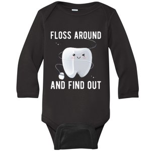 Dentistry Dental Hygienist Baby Long Sleeve Bodysuit