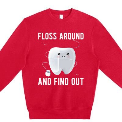 Dentistry Dental Hygienist Premium Crewneck Sweatshirt