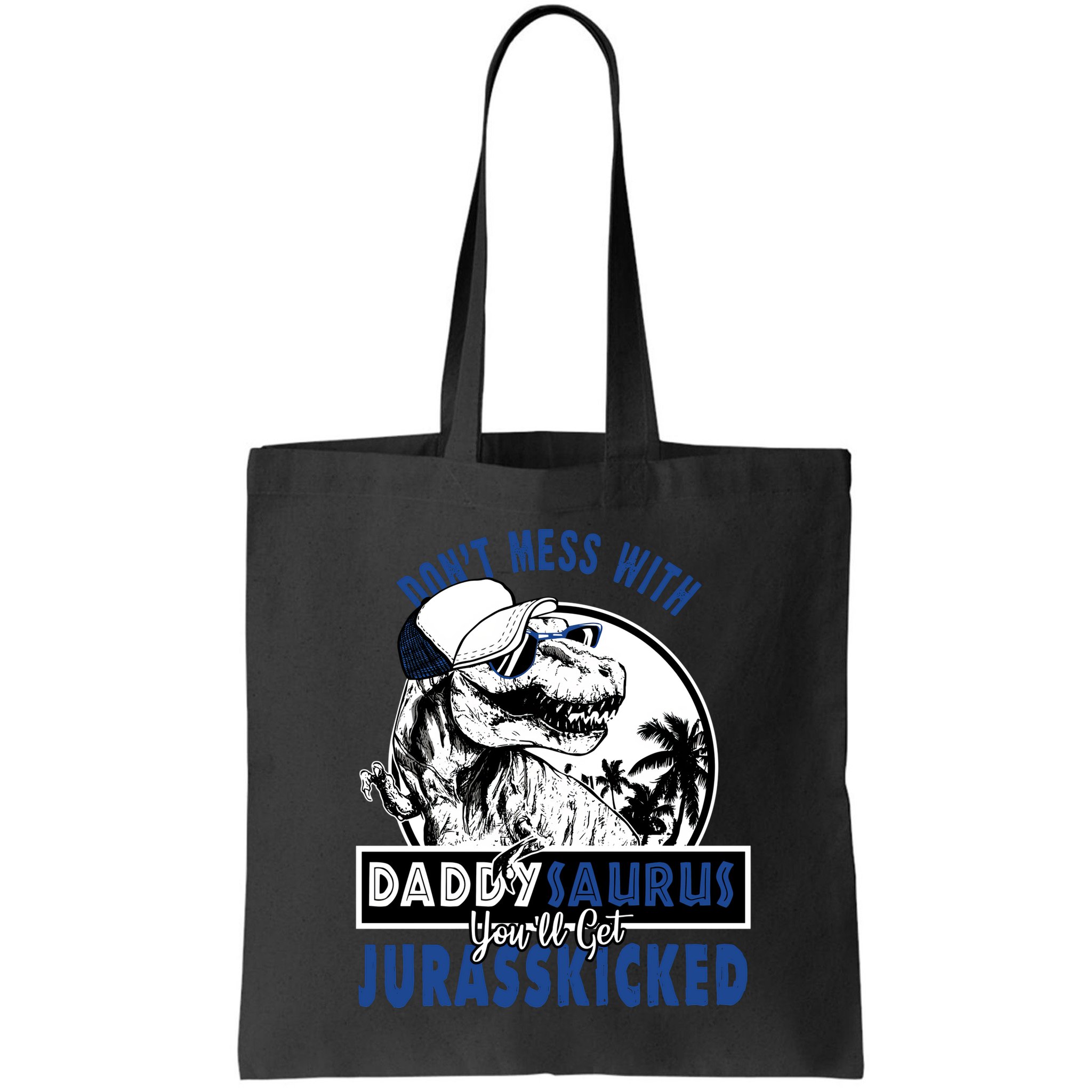 Daddysaurus Dad Husband Father's Day Gift Matching Dinosaur  Bag