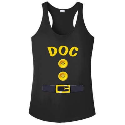 Doc Dwarf Halloween Costume Color Matching Sleepy Dwarf Ladies PosiCharge Competitor Racerback Tank