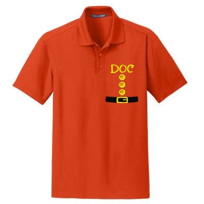 Doc Dwarf Halloween Costume Color Matching Doc Dwarf Dry Zone Grid Polo