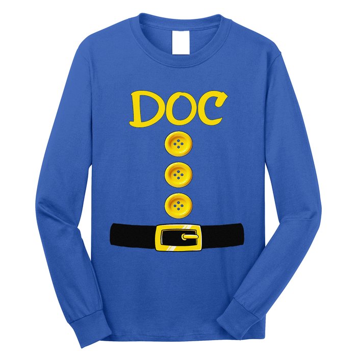 Doc Dwarf Halloween Costume Color Matching Doc Dwarf Long Sleeve Shirt